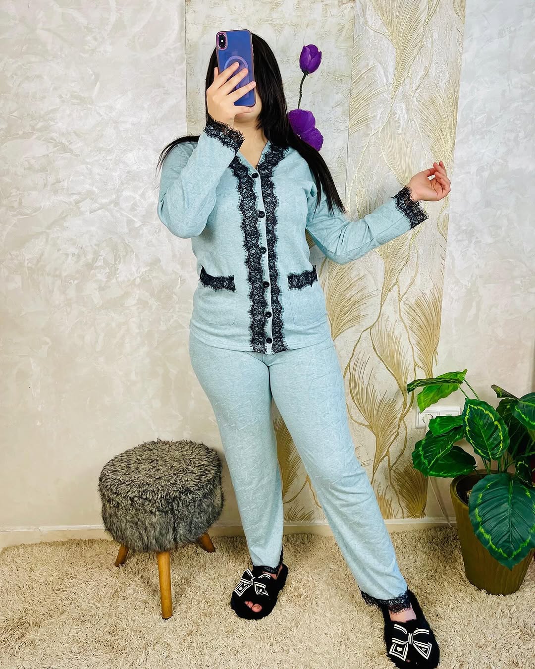 Le Pyjama Franja Noir